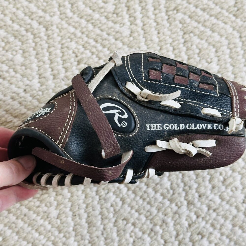 Rawlings Baseball T Ball Glove Players Series RH PL90MB 9 Inch Youth‎ Leather